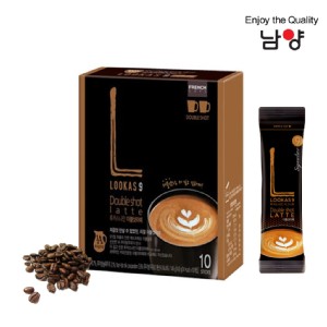 【LOOKAS 9】雙倍濃郁拿鐵咖啡10T 韓國南陽乳業