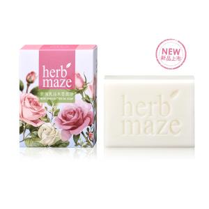 【herbmaze 草繹】玫瑰乳油木香氛皂150g