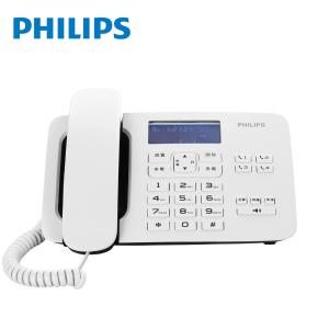 PHILIPS飛利浦 有線電話 (白) CORD492W/96