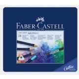 Faber-Castell GRIP 藍色系列藝術水彩色鉛筆 24色