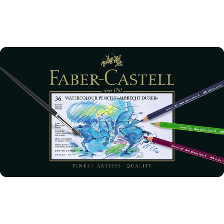 Faber-Castell 綠色系列專家級水彩色鉛筆 36色