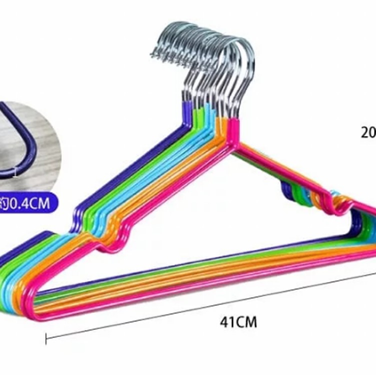 加粗不鏽鋼防滑衣架