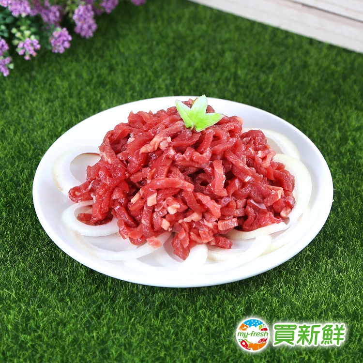 【買新鮮】澳洲鮮嫩牛肉絲200g±10%/包