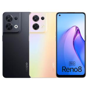 免運!【台版原廠福利品】OPPO Reno8 5G (8G/256G) 贈手機支架+玻璃貼 保固中 展示機 8g/256G (2台，每台6250元)
