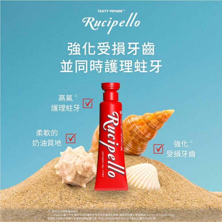 【Rucipello】韓國精品牙膏 1450PPM 高效防護牙膏 120g