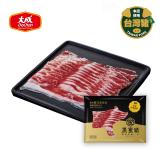 【大成食品】黑蜜豬五花火鍋肉片單包組