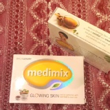 MEDIMIX印度18種草藥皂～奢華型每日檀香精油煥膚◇適宜皮膚瑕疵（橘色）