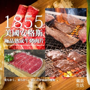 1855美國安格斯極品熟成烤肉片500g