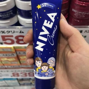 預購~日本妮維雅 NIVEA 50周年 X《櫻桃小丸子》作者《櫻桃子》限量特別款包裝「妮維雅NIVE