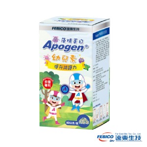 免運!【遠東生技】Apogen藻精蛋白幼兒素 80g/瓶