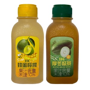 免運!HC蜂蜜檸檬/厚冬瓜茶任選一箱 350ml/瓶，24瓶/箱