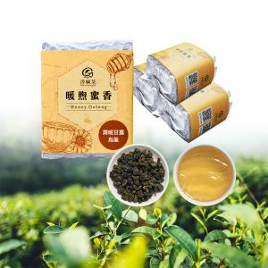 【淳嶼茶】潤暖甘露翠玉高山烏龍．蜂蜜焙香｜150g手採茶葉（100%無農藥、化肥）