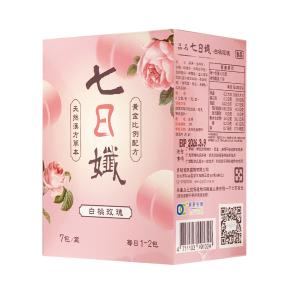 免運!【家家生醫】七日孅白桃玫瑰-孅體茶包 7包/盒 (12盒，每盒226元)