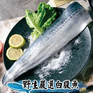 免運!【鮮綠生活】白腹魚菲力魚排 300-400克/片 (30包30片，每片169元)