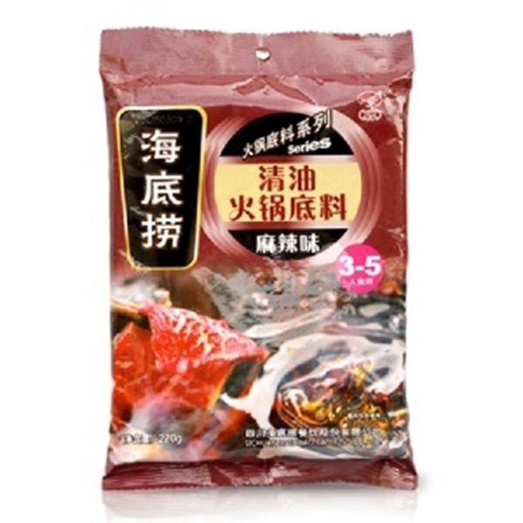 海底撈火鍋湯底-麻辣清油 220g.....有1份