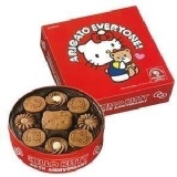 日本BOURBON 北日本Hello Kitty餅乾禮盒（巧克力）