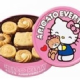 日本BOURBON Hello Kitty餅乾40週年限定版粉紅色(奶油口味)