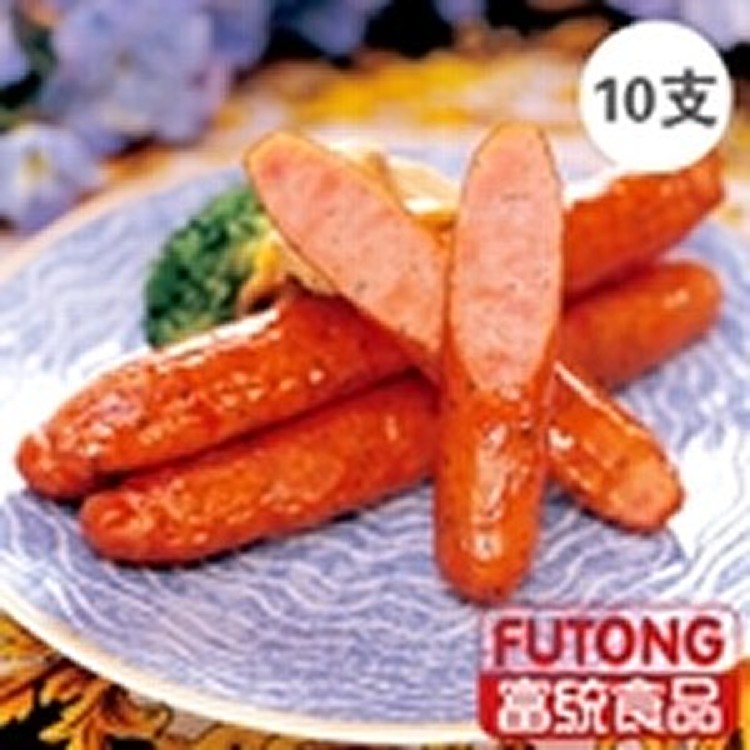 【富統食品】德國香腸10條(每條50公克)