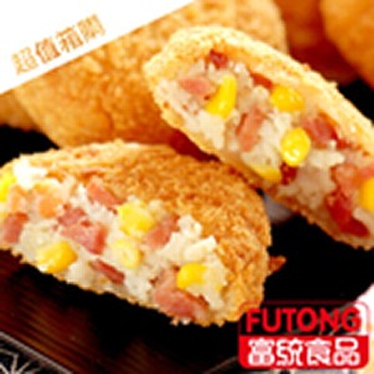 【富統食品】培根可樂餅50片(每片35g)