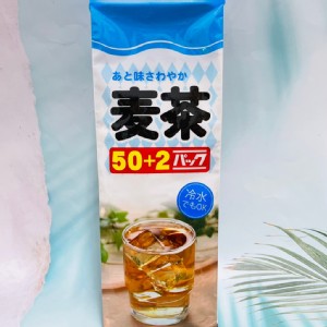 免運!【日本 長谷川】長谷川麥茶 冷熱水兩用茶包 皆可沖泡 日本麥茶 52入/包