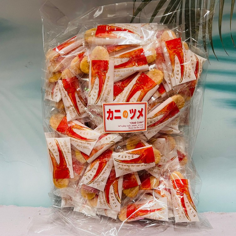 免運!【日本 尼西 新西】螃蟹風味米果 蟹風味米果 蟹腳造型包裝 285g 285g/包