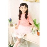 BABY童裝－韓國甜美氣質荷葉領上衣 (2)