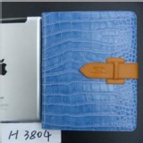 蘋果原裝進口皮套 保護套 The New iPad皮套 真皮 ipad2 ipad3通用版 鳄鱼纹保护套 Hermes商务型