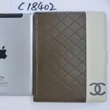 原裝進口皮套支架 保護套 The New iPad皮套 真皮 ipad2 ipad3通用版 CHANEL 高檔商务