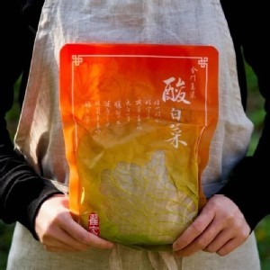 金門翟家高粱酸白菜600g/包