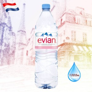 Evian依雲/愛維養天然礦泉水1000ml(12入)