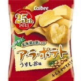 日本Calbee卡路比薄鹽洋芋片(北海道限定) 特價：$29