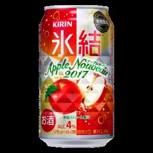 KIRIN 「冰結」 水果調酒-秋收鮮蘋果*6罐