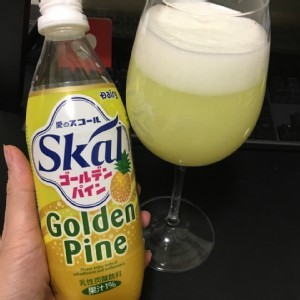 日本SKAL乳性酸飲飲料－黃金鳳梨*12瓶