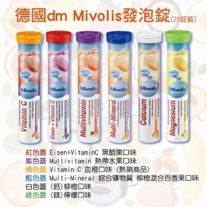 德國DM mivolis 發泡錠