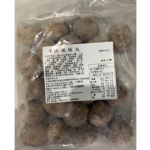 牛肉丸600g