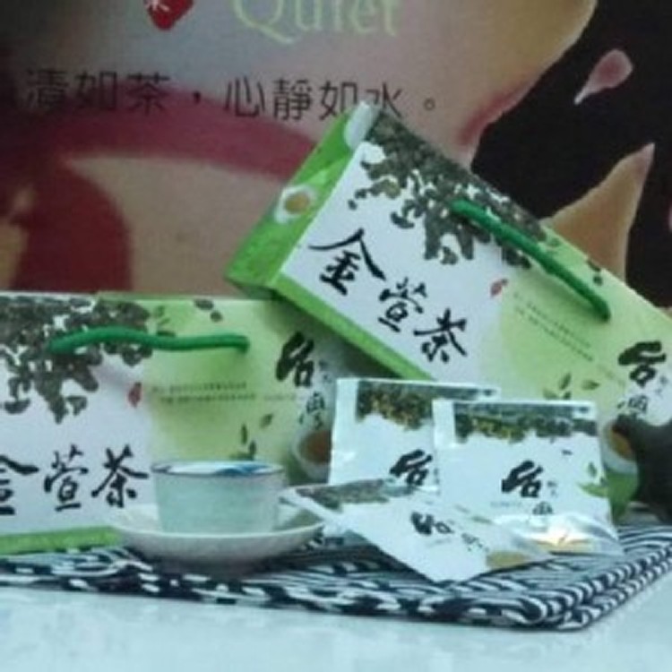 台灣極品奶香金萱茶包禮盒-30包/盒