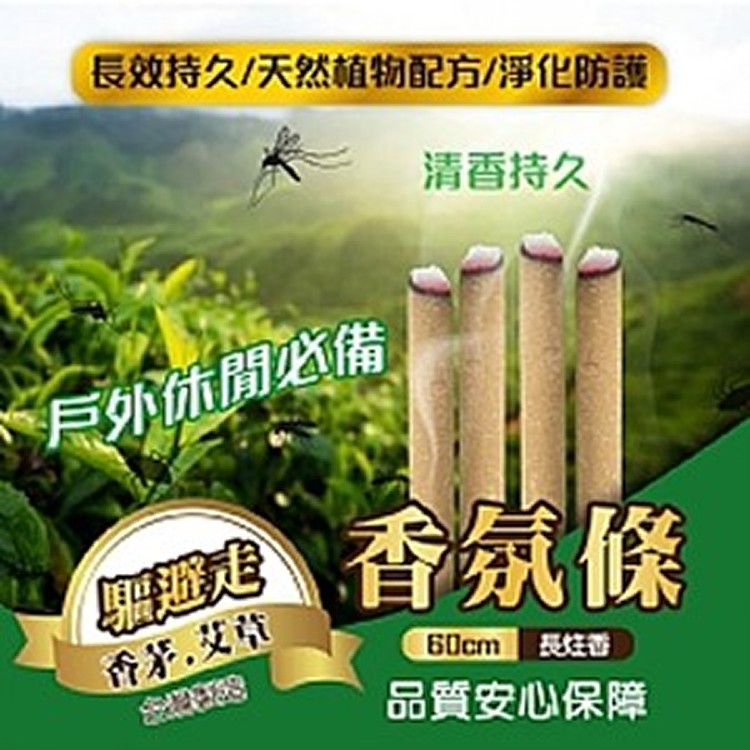 台灣製造🇹🇼驅避走香茅艾草香氛條(約12入)