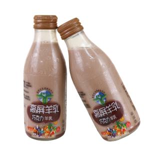 免運!【高屏羊乳】6大認證SGS玻瓶巧克力調味羊乳180ml 180ml/瓶 (60瓶，每瓶37.2元)