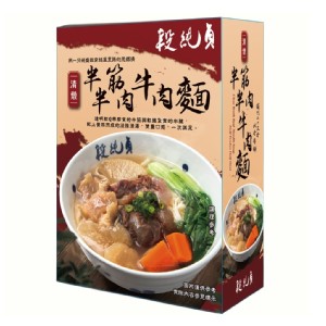 【段純貞】清燉半筋半肉牛肉麵 (5入組)