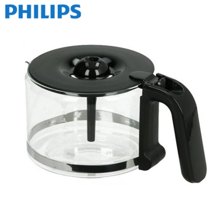 免運!PHILIPS 飛利浦 美式咖啡機專用 玻璃壺 / 咖啡壺 適用 : HD7761 / HD7762 產品約略尺寸：長13.9(直徑)*寬22.5(含握把)*高12.3 (含杯蓋)公分
