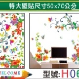 【H064】特大張DIY創意壁貼 下殺1張【45元】 輕鬆布置美麗的家 牆貼/防水貼紙/壁紙/組合貼