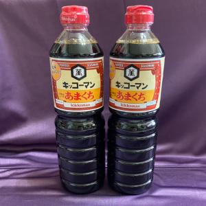 免運!【食尚】5瓶 日本龜甲萬醬油-甘口 1L