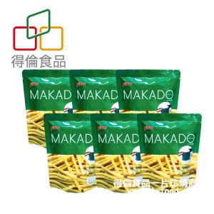 【得倫食品】Makado薯條-海苔(6包入)