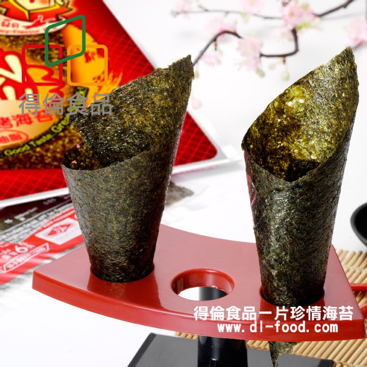 【得倫食品】泰式烤海苔(麻辣口味)