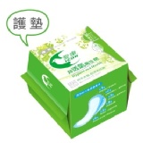 愛康天然環保抗菌衛生棉-護墊(綠)：15.5cm/20片 特價：$55