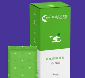 愛康超透氣衛生棉-護墊隨身包(15.5cm/60片裝)