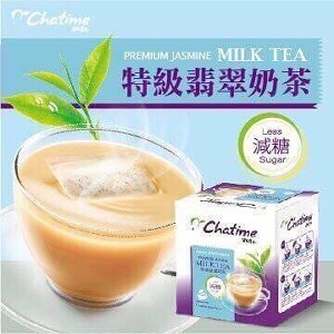 日出茶太-減糖特級翡翠奶茶一盒10包入