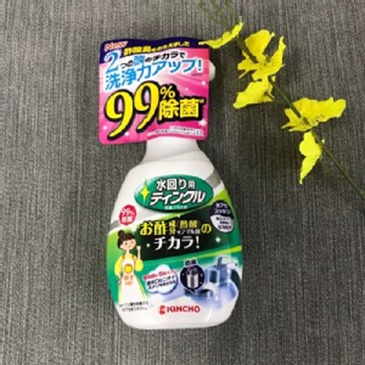 KINCHO 排水口-除臭除菌+水垢亮白泡沫噴霧/300ml