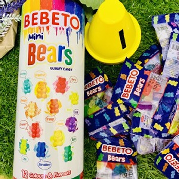 土耳其🇹🇷Bebeto 蠟筆12色彩虹🌈熊熊軟糖/200g