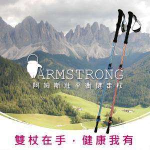 免運!【 Armstrong】阿姆斯壯平衡健走杖 2入/1對 (3組，每組2905元)